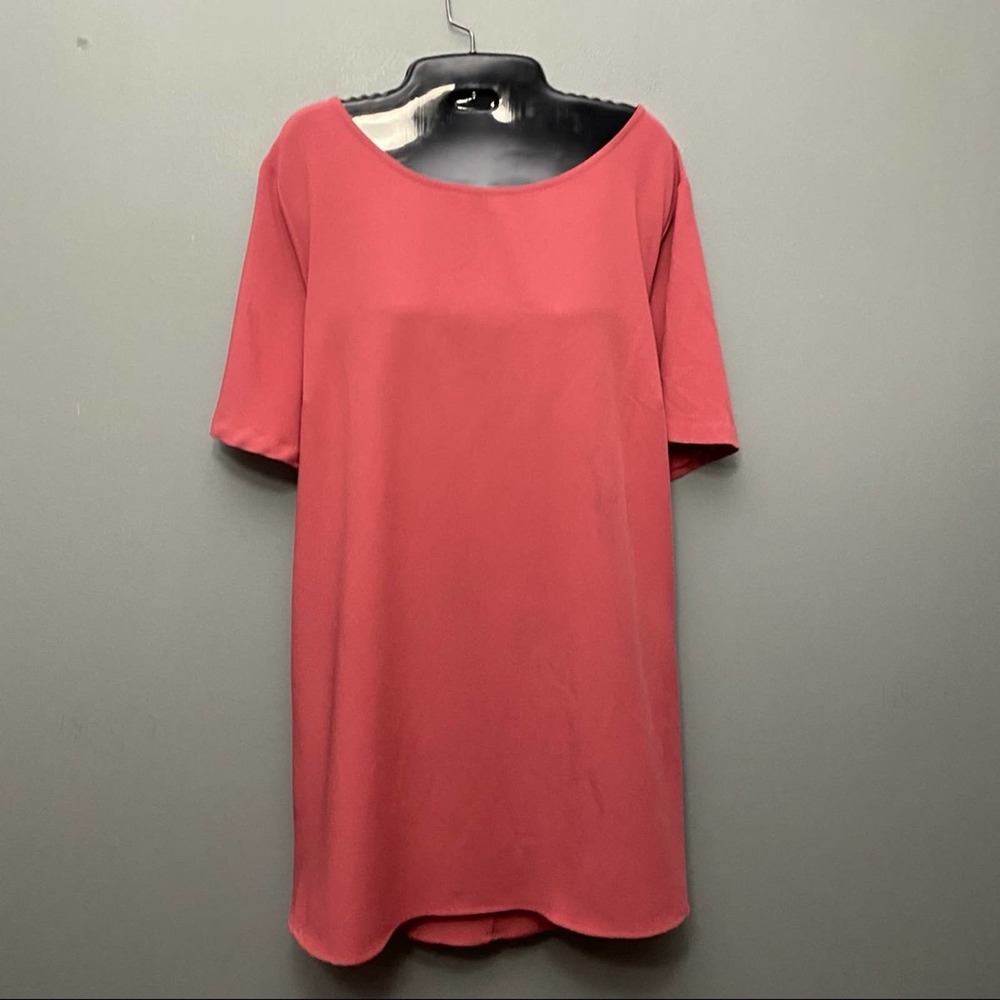 Isabel Maternity by Ingrid & Isabel coral dress